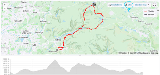 Downloading GPX files from Strava