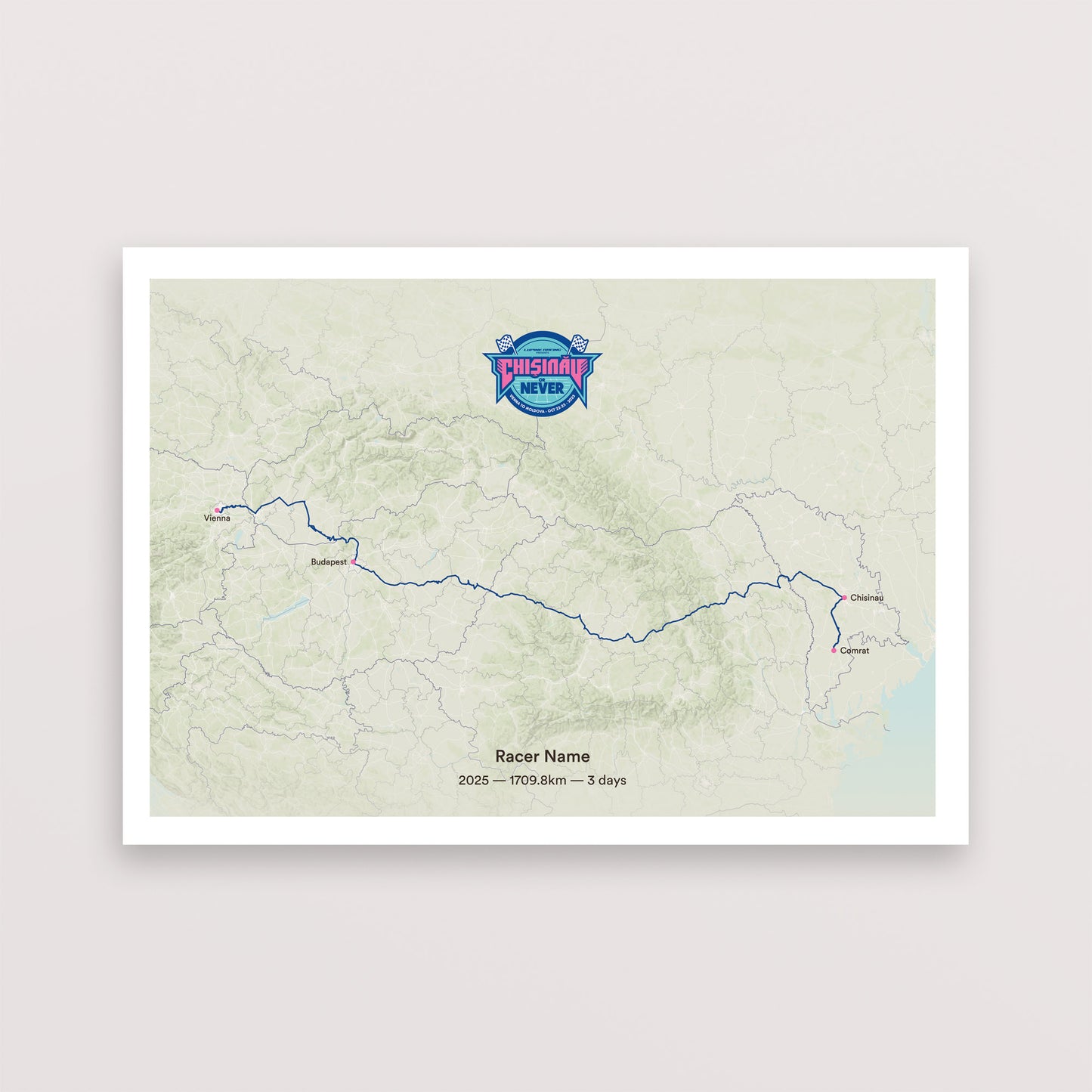 Lupine Vienna to Moldova Race