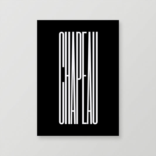 Chapeau – Poster – The English Cyclist