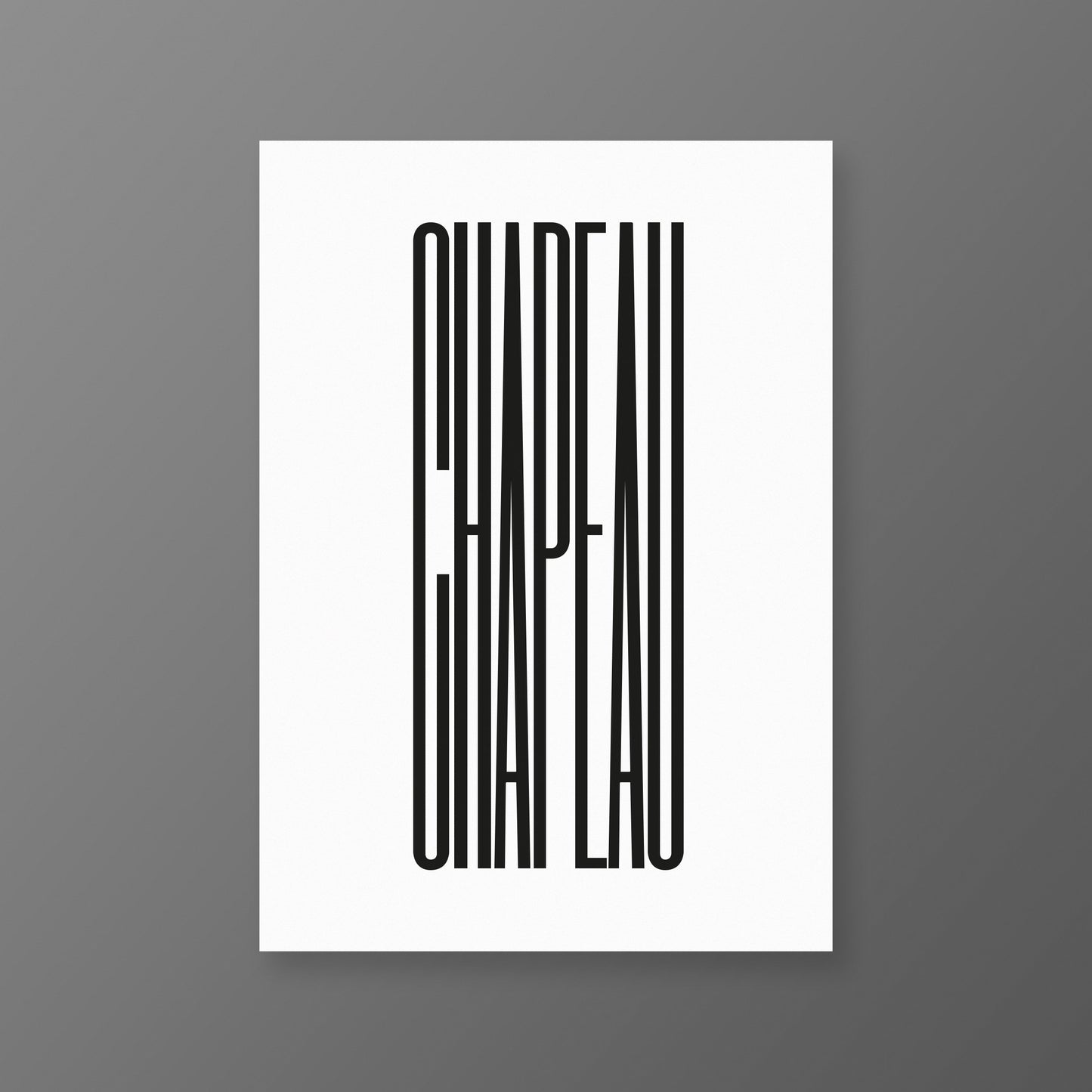 Chapeau – Poster – The English Cyclist