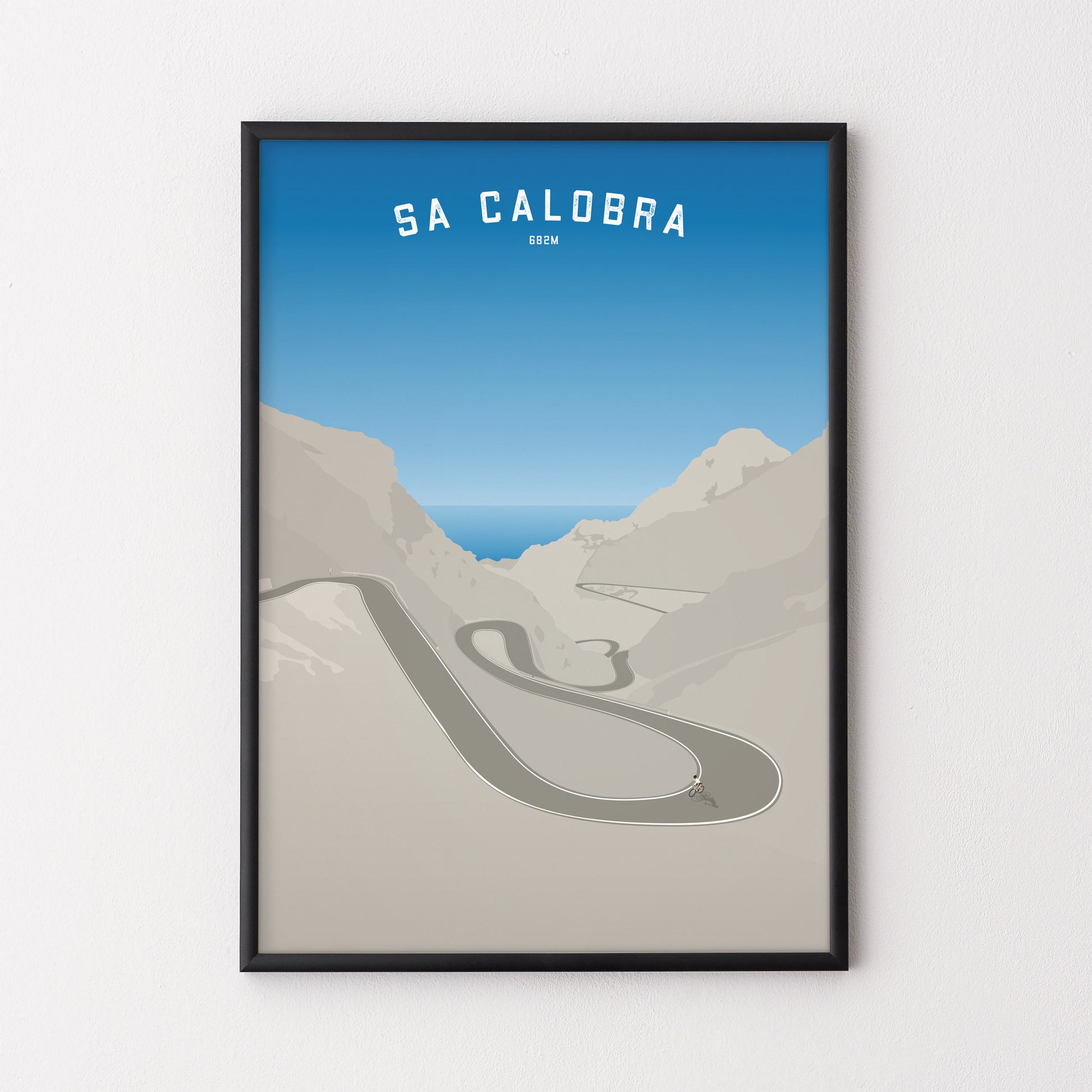 Sa Calobra – Poster – The English Cyclist