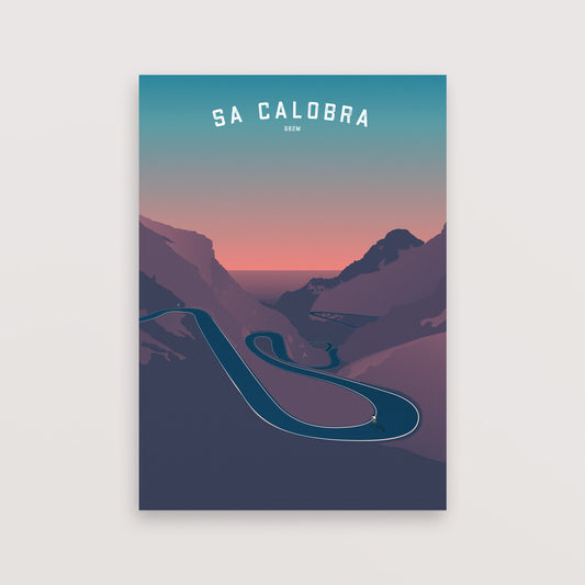 Sa Calobra – Poster – The English Cyclist