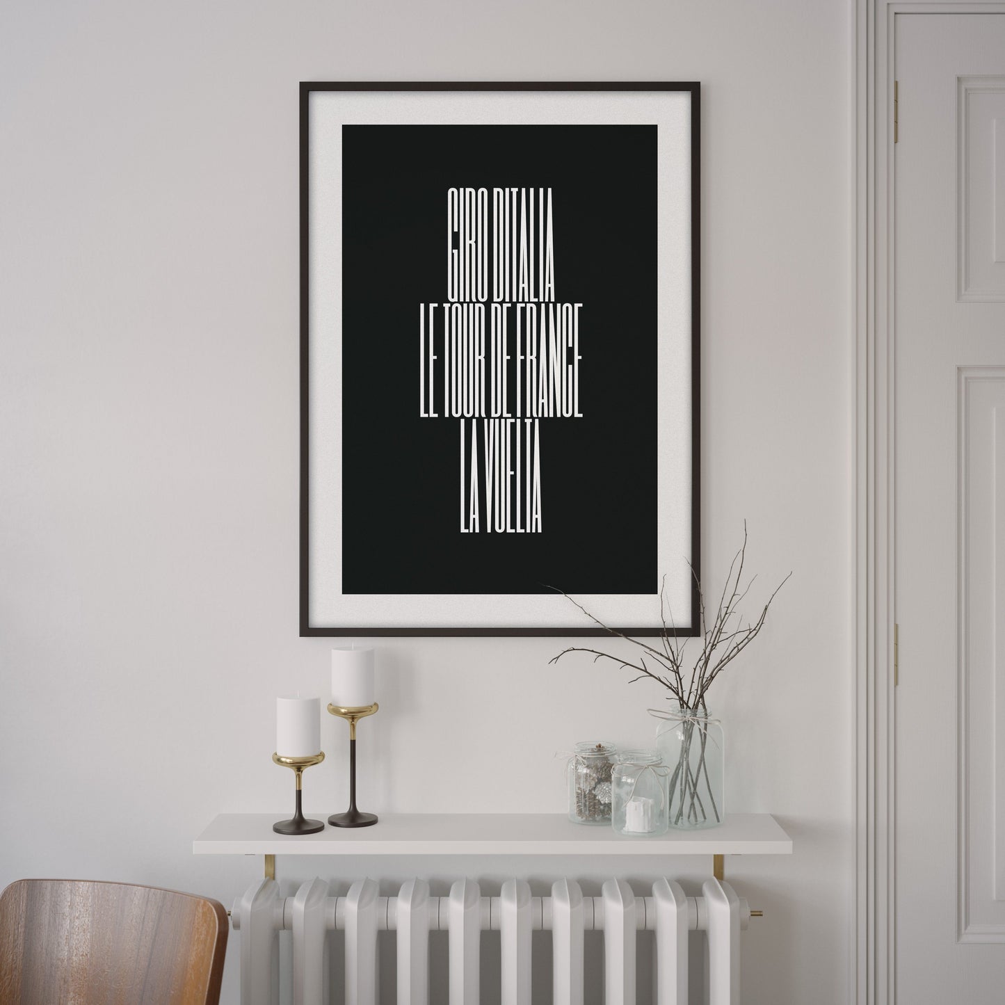 Giro Tour Vuelta – Poster – The English Cyclist