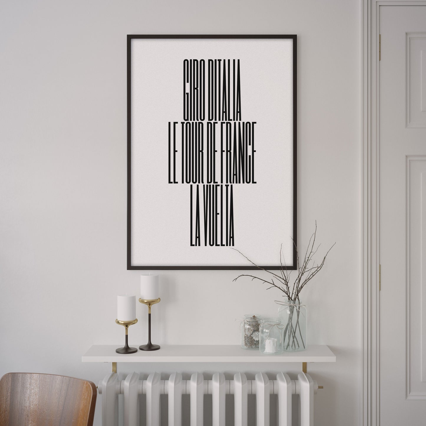 Giro Tour Vuelta – Poster – The English Cyclist