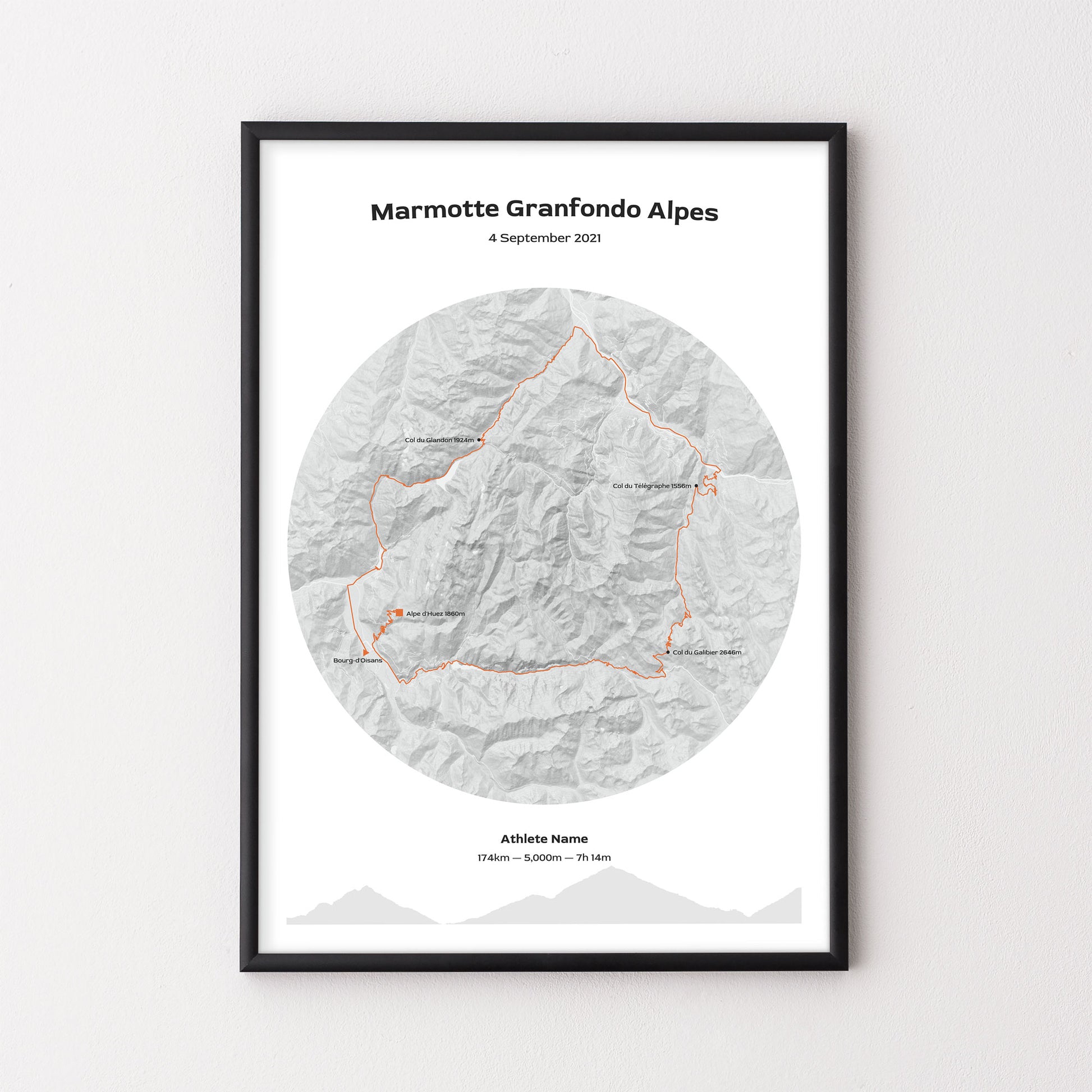Marmotte Granfondo Alpes | Poster | The English Cyclist