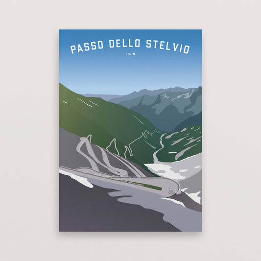 Stelvio Pass – Poster – The English Cyclist