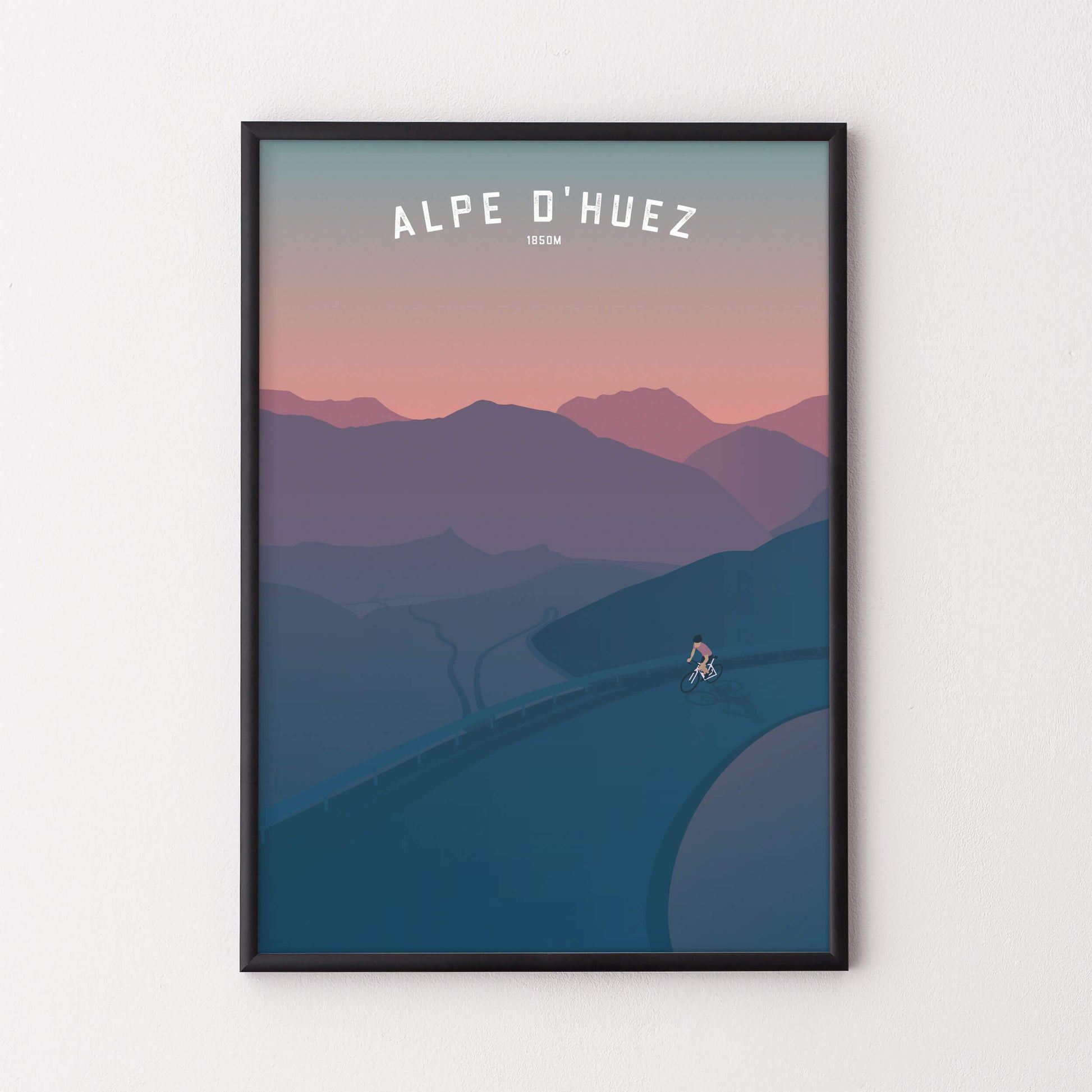 Alpe d'Huez – Poster – The English Cyclist