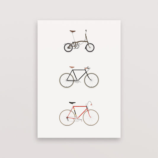 Commuter Path Road – Poster – The English Cyclist