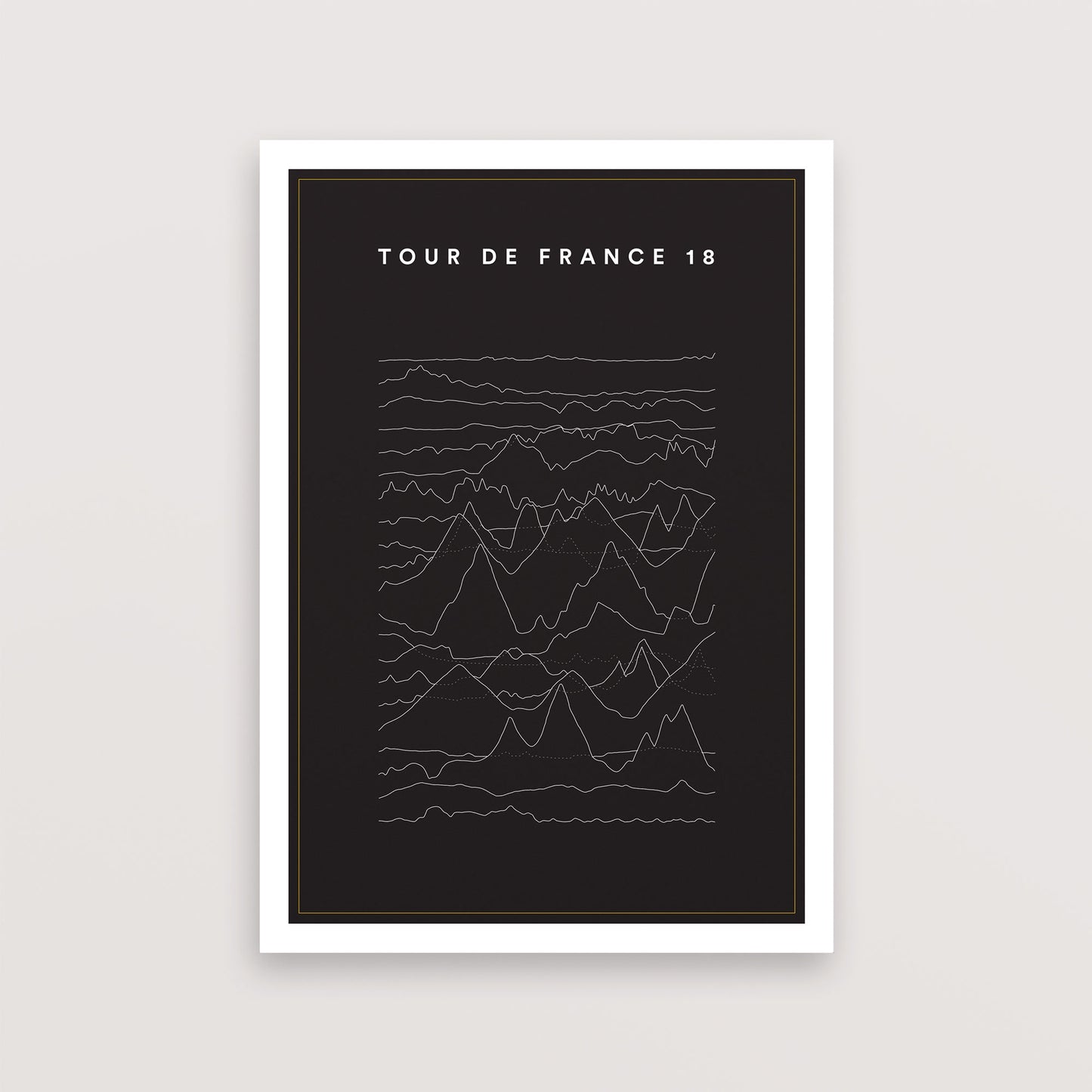 Tour de France Profiles – Poster – The English Cyclist