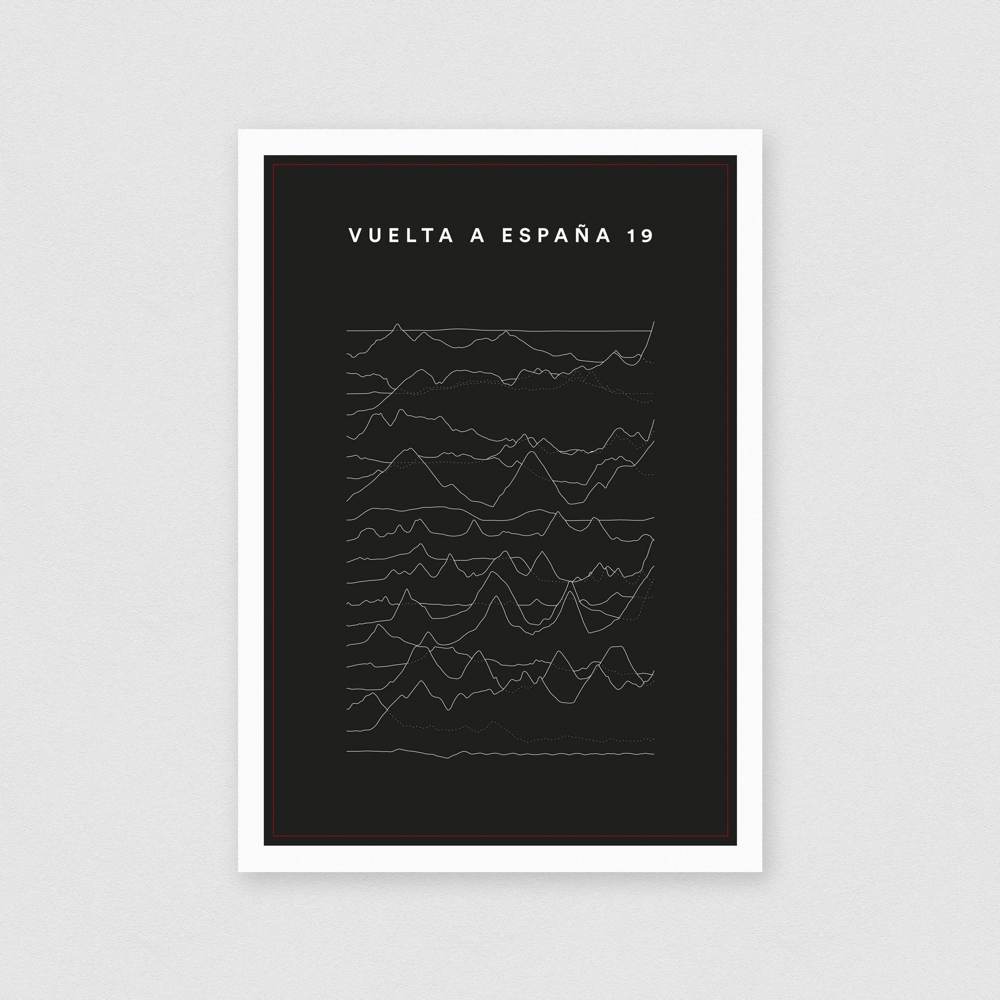 Vuelta 2019 Profiles – Poster – The English Cyclist