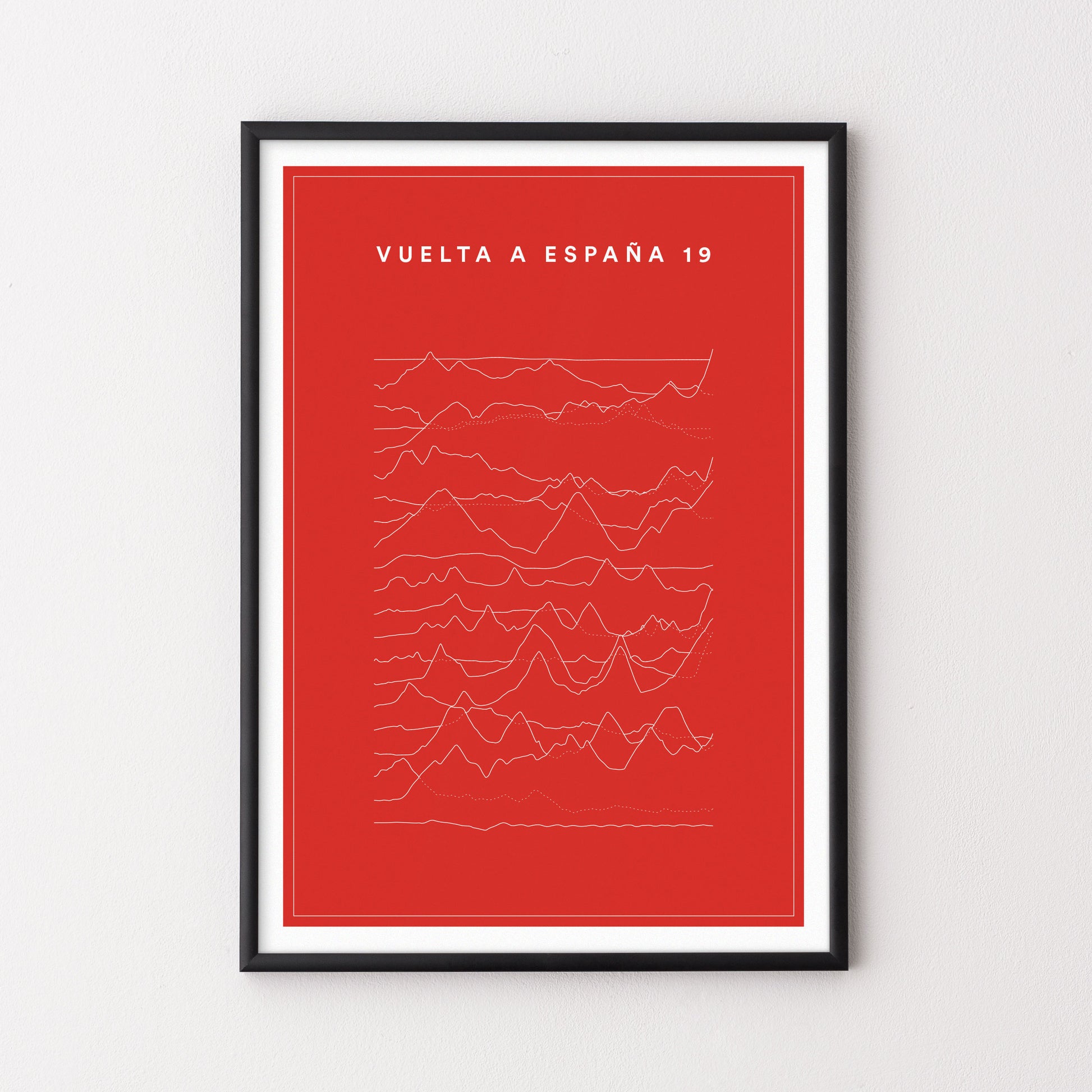 Vuelta 2019 Profiles – Poster – The English Cyclist