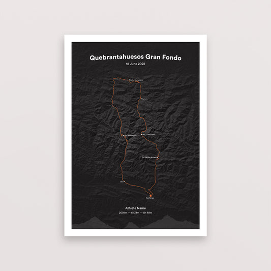 Quebrantahuesos Gran Fondo - Poster - The English Cyclist