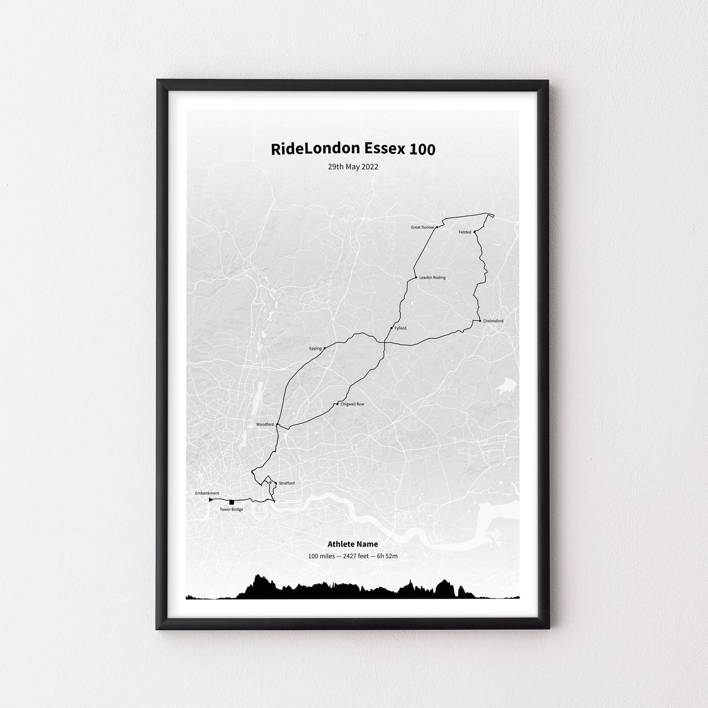 The Ride London Essex 100 - Poster - The English Cyclist