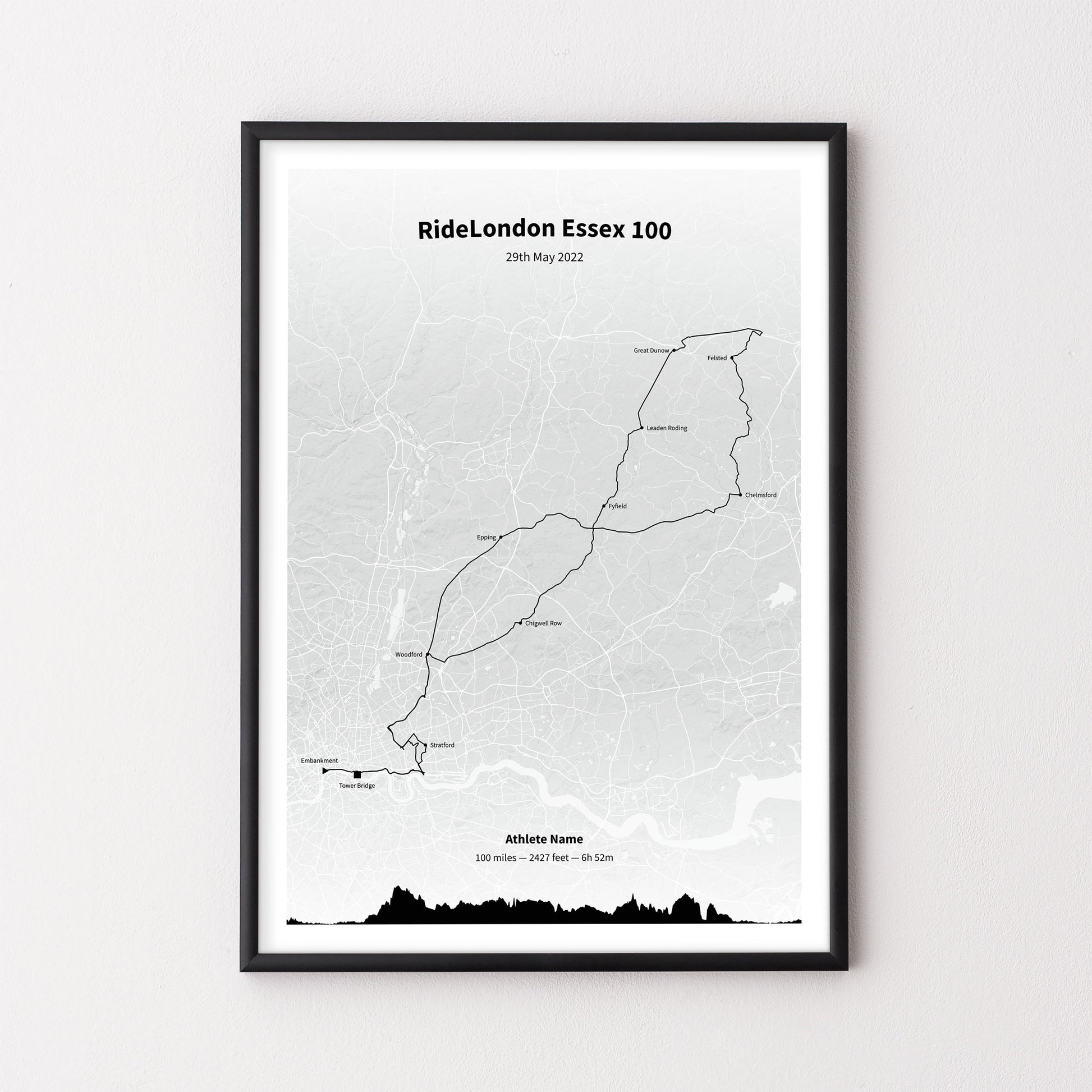 The Ride London Essex 100 - Poster - The English Cyclist
