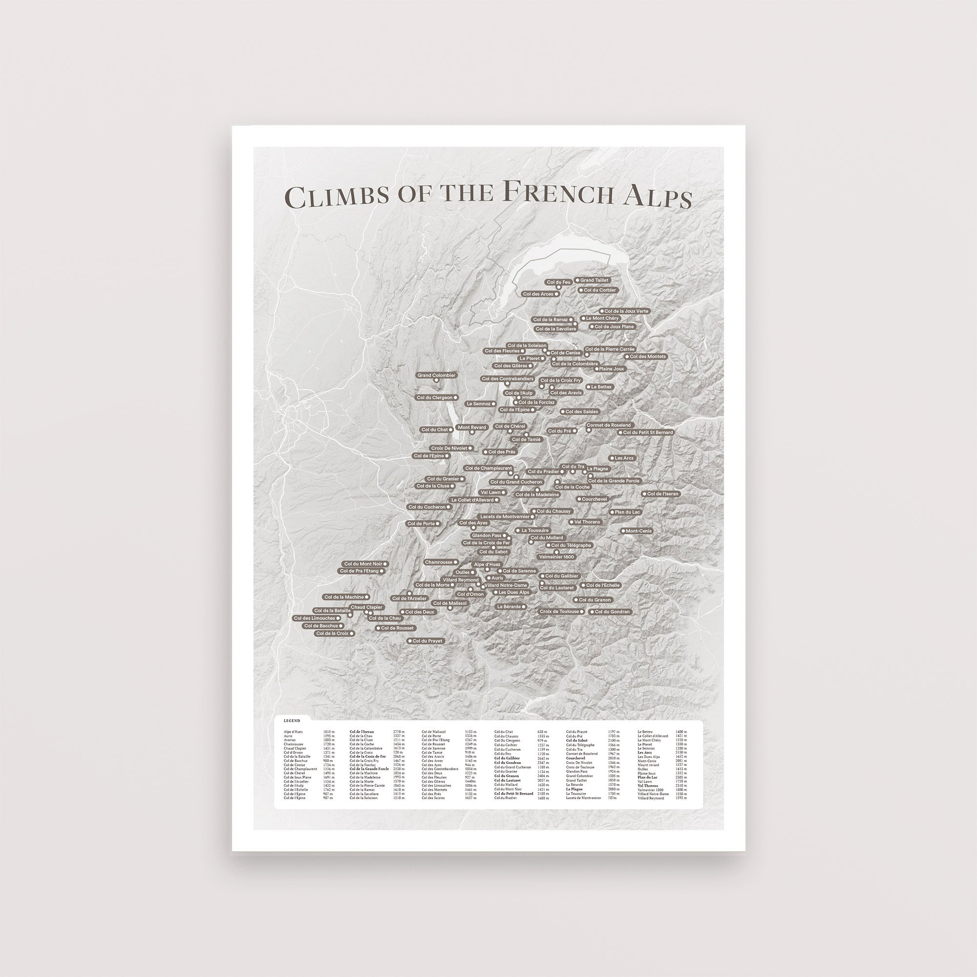 Climbs of the French Alps