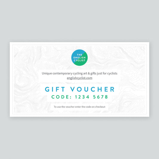 Physical Gift Voucher – Card – The English Cyclist