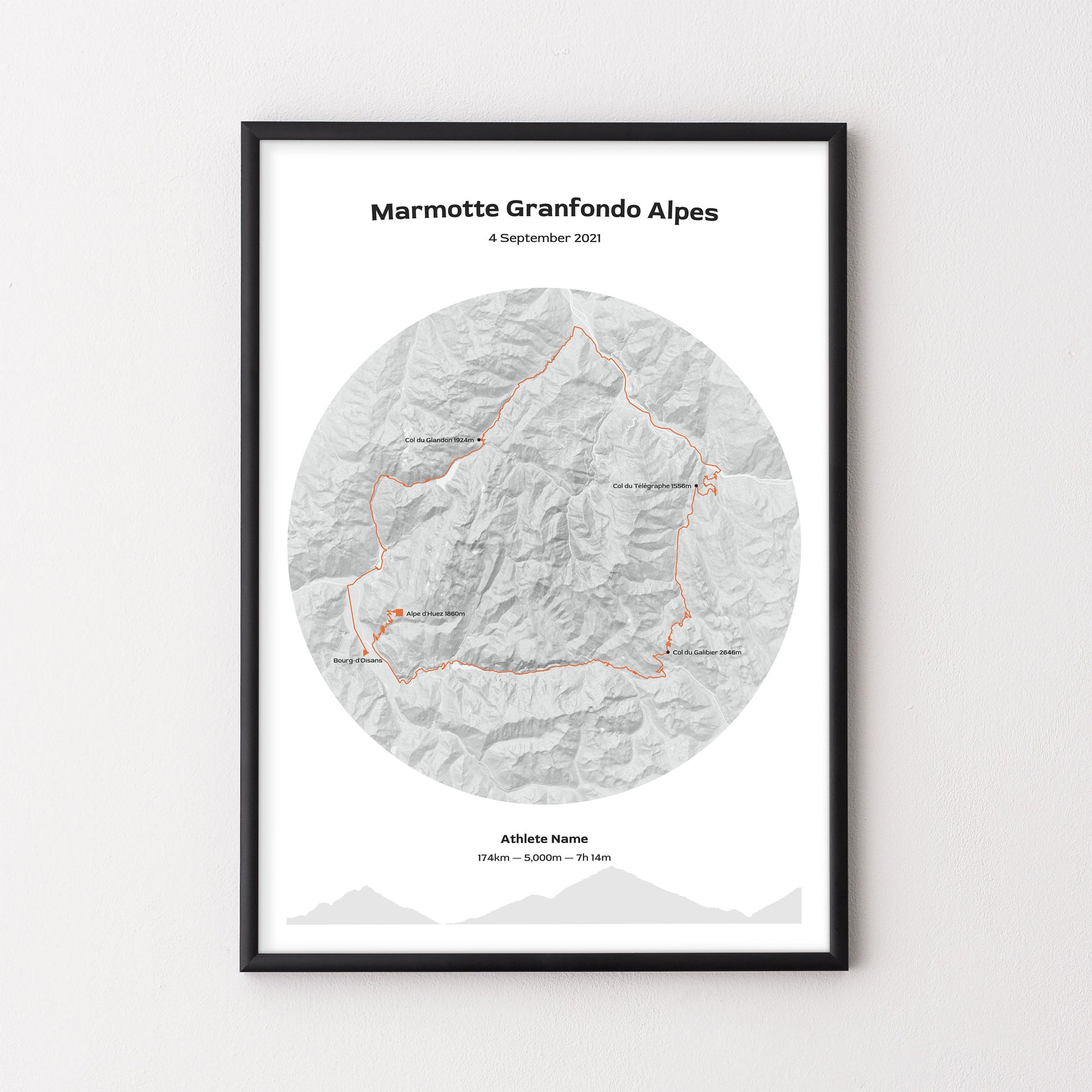 Marmotte Granfondo Alpes | Poster | The English Cyclist