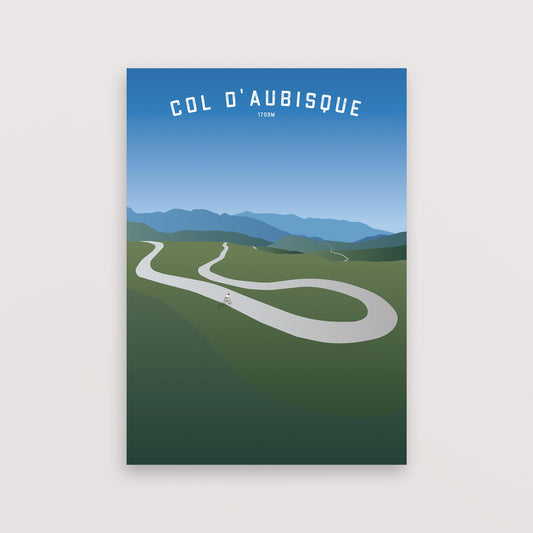Col d'Aubisque – Poster – The English Cyclist