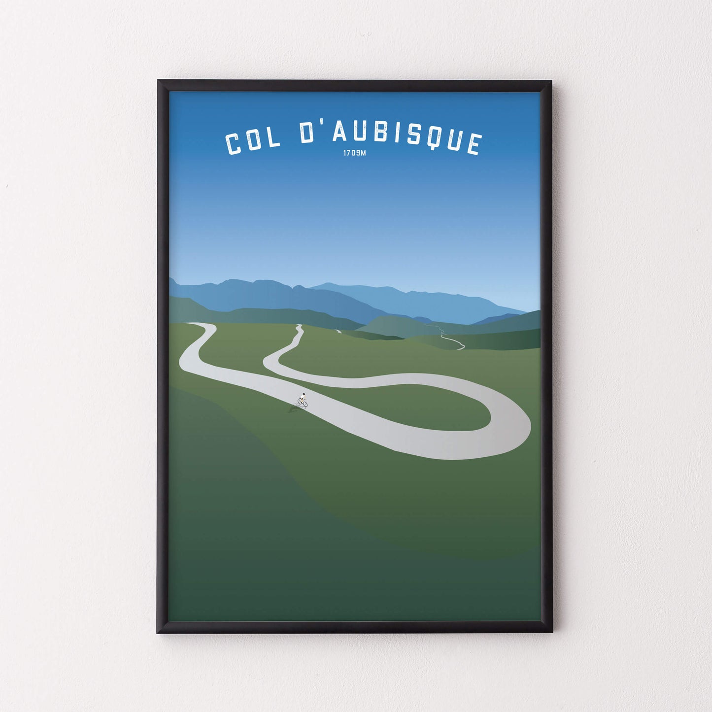 Col d'Aubisque – Poster – The English Cyclist