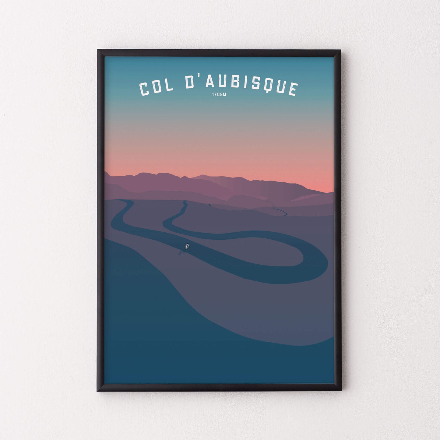 Col d'Aubisque – Poster – The English Cyclist