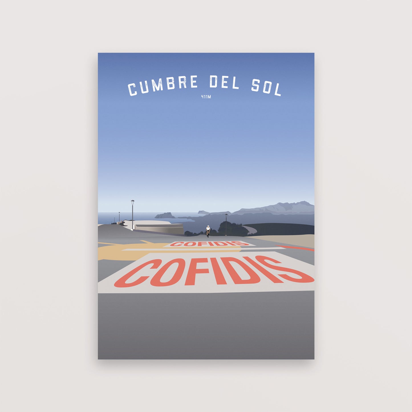 Cumbre del Sol – Poster – The English Cyclist