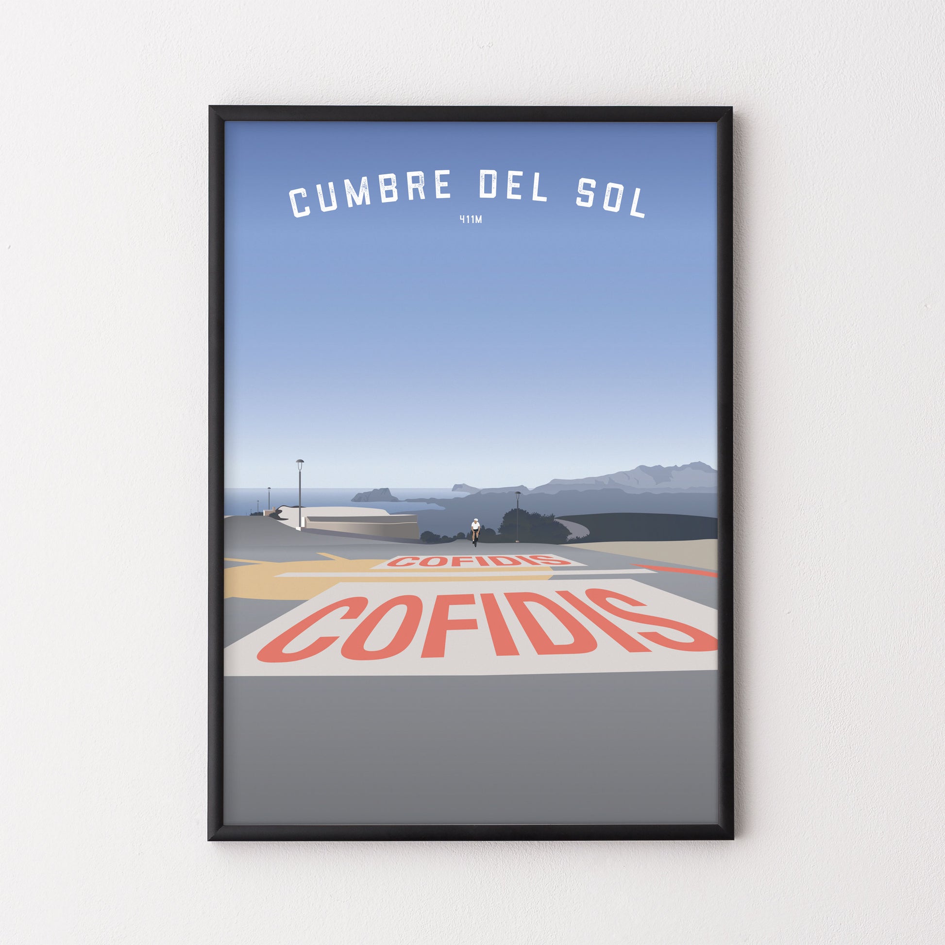 Cumbre del Sol – Poster – The English Cyclist