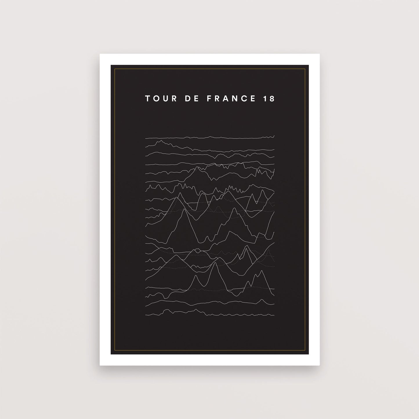 Tour de France Profiles – Poster – The English Cyclist