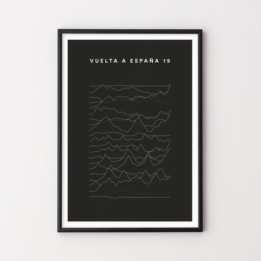 Vuelta 2019 Profiles – Poster – The English Cyclist