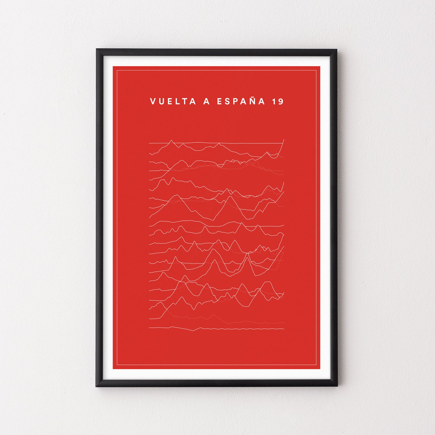 Vuelta 2019 Profiles – Poster – The English Cyclist