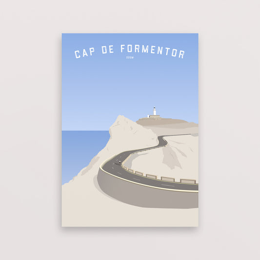 Cap de Formentor – Poster – The English Cyclist