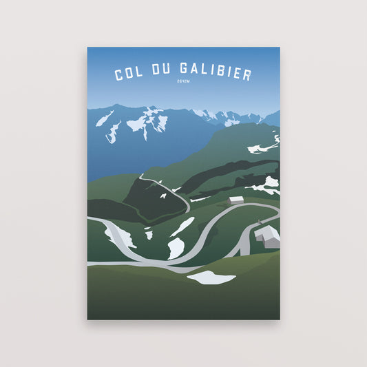 Col du Galibier – Poster – The English Cyclist