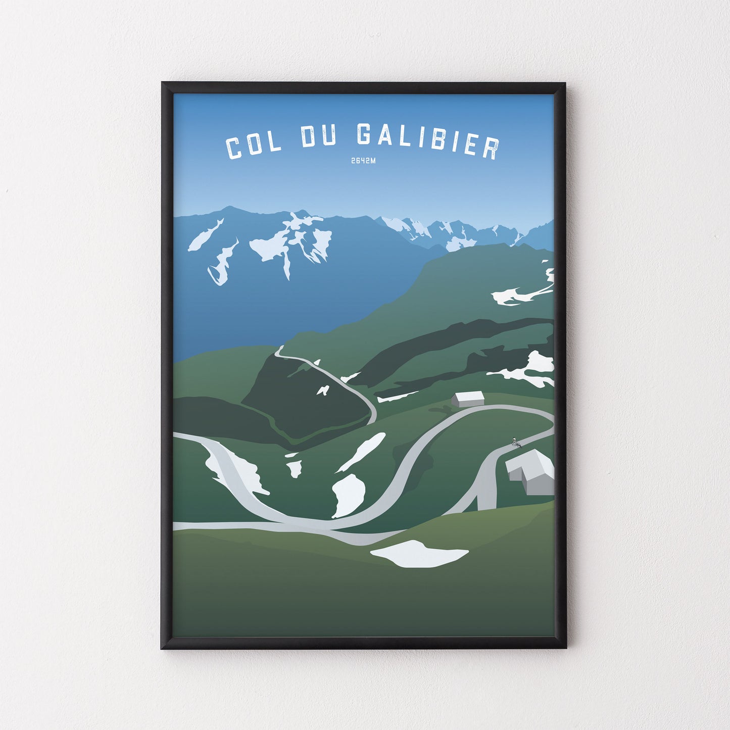 Col du Galibier – Poster – The English Cyclist