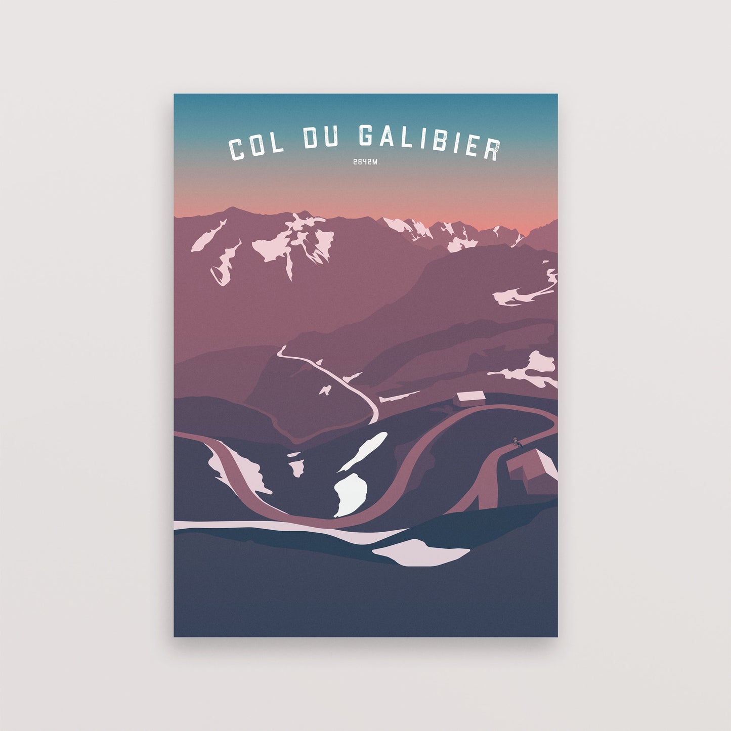 Col du Galibier – Poster – The English Cyclist