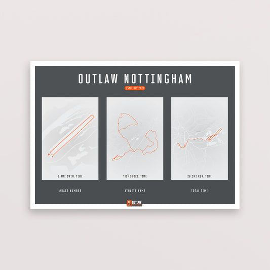 Outlaw Nottingham Triathlon – Poster – The English Cyclist
