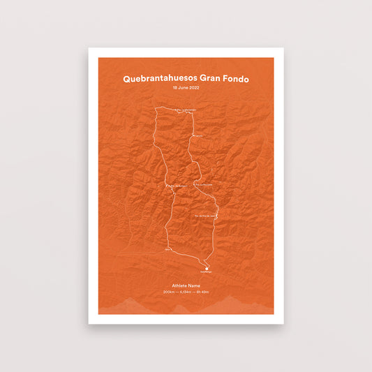 Quebrantahuesos Gran Fondo - Poster - The English Cyclist