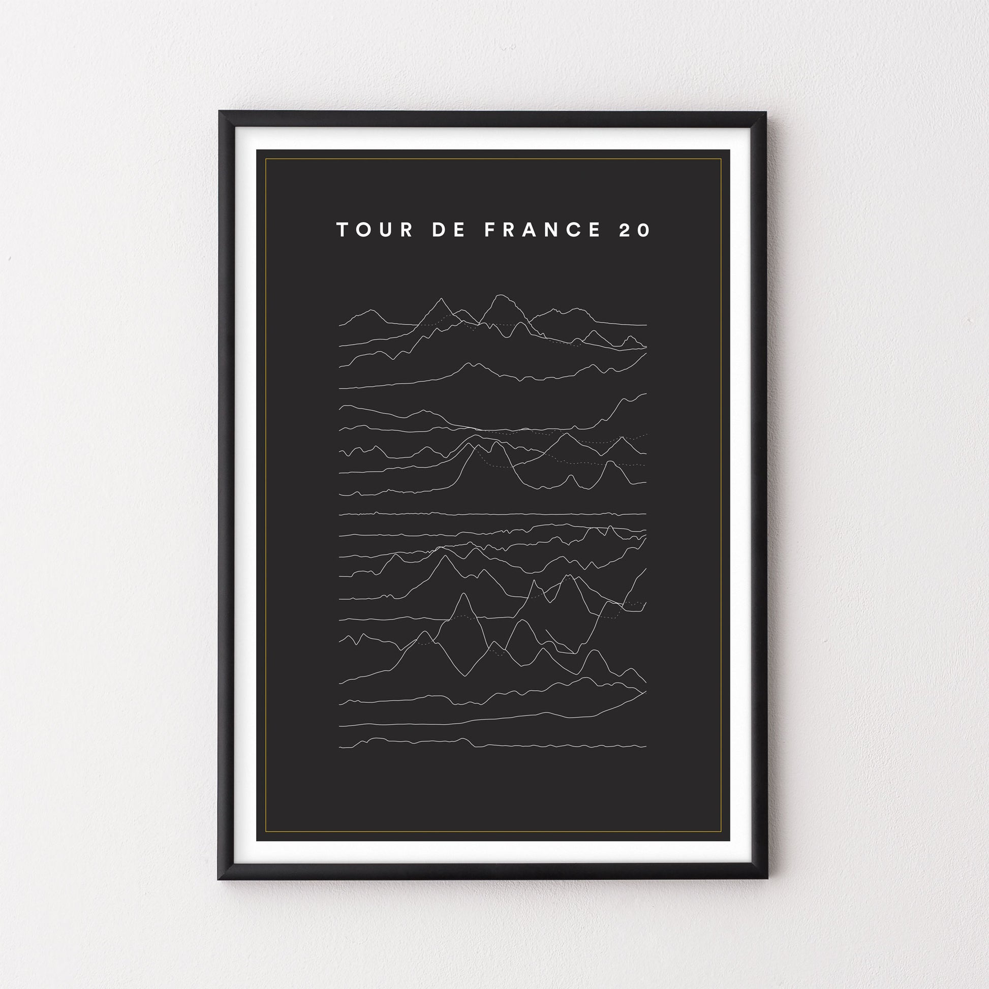 Tour de France Profiles – Poster – The English Cyclist