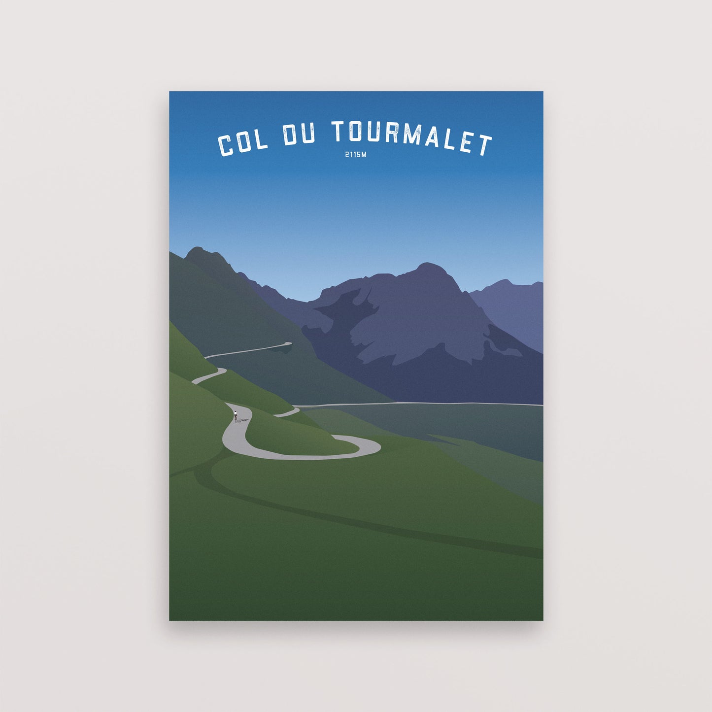 Col du Tourmalet – Poster – The English Cyclist