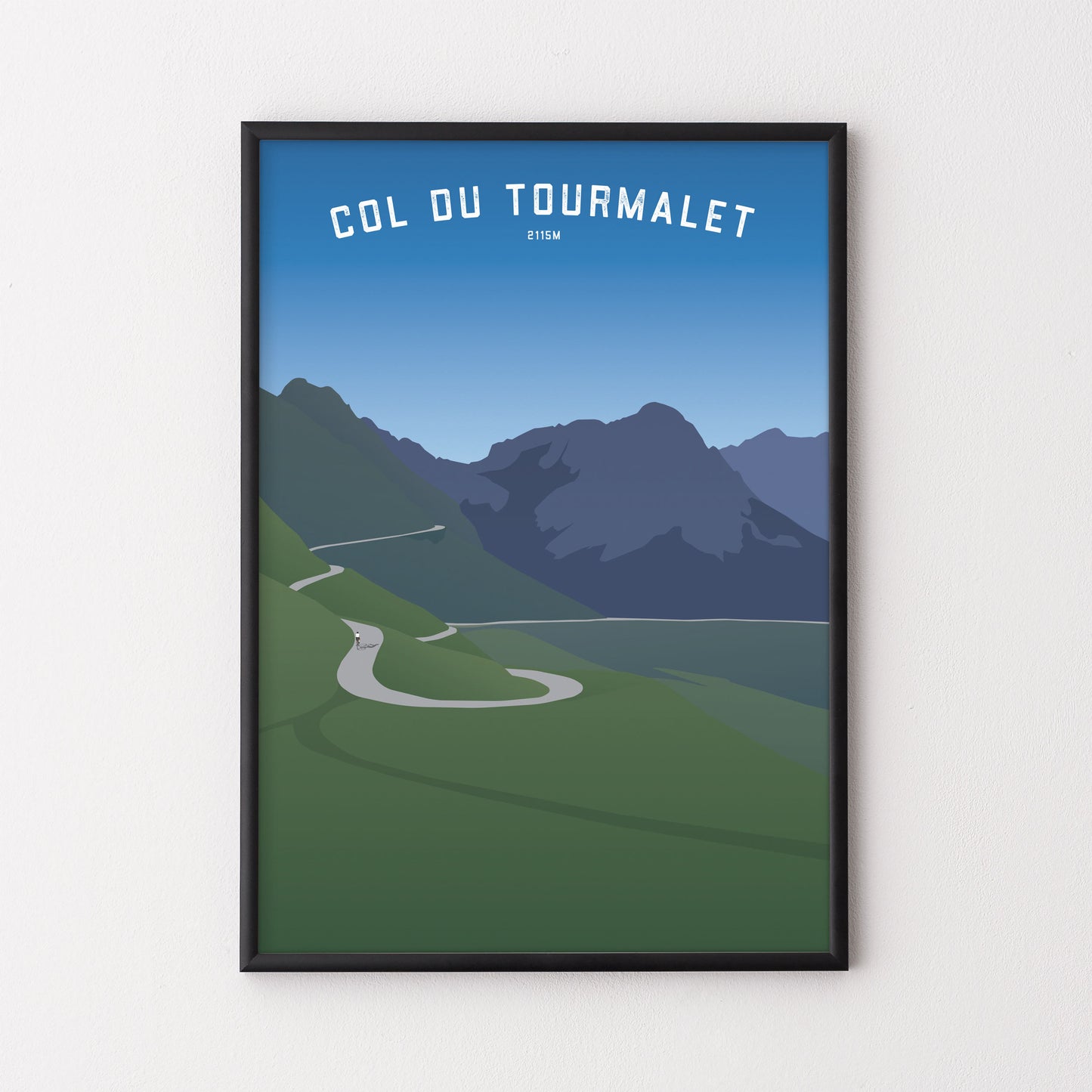 Col du Tourmalet – Poster – The English Cyclist