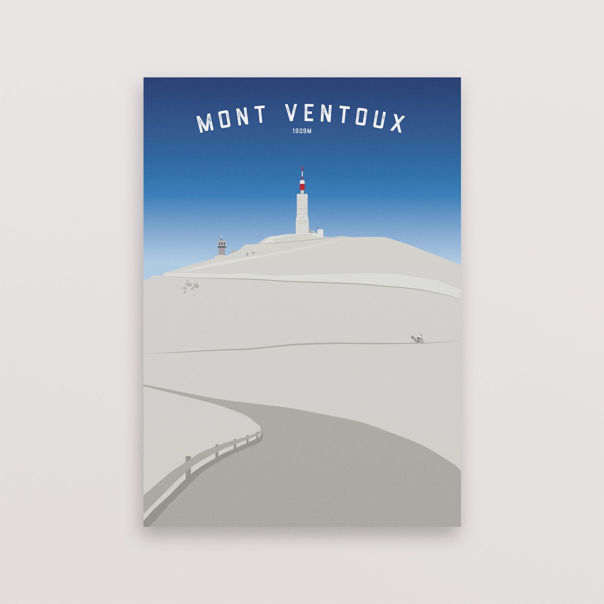 Mont Ventoux – Poster – The English Cyclist