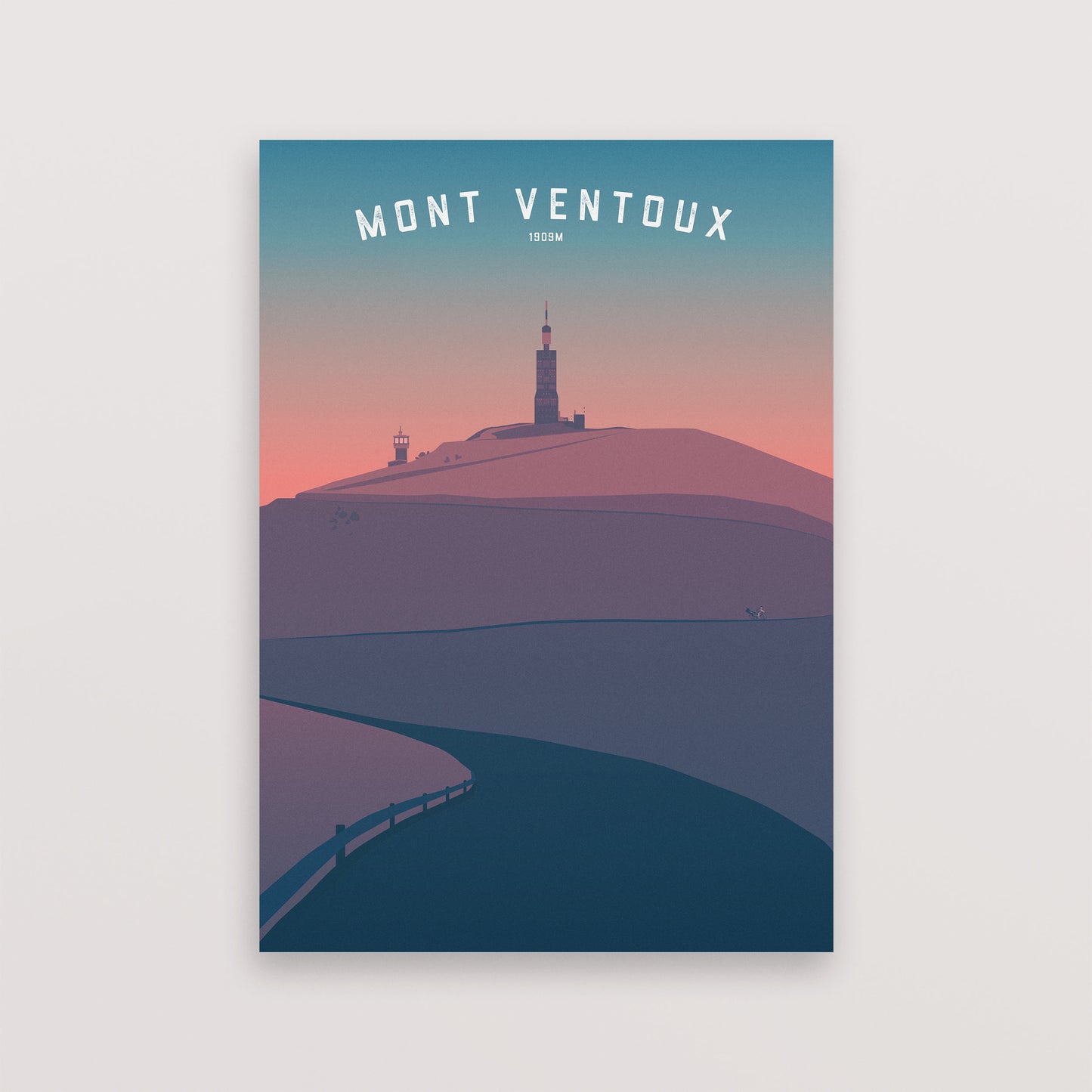 Mont Ventoux – Poster – The English Cyclist