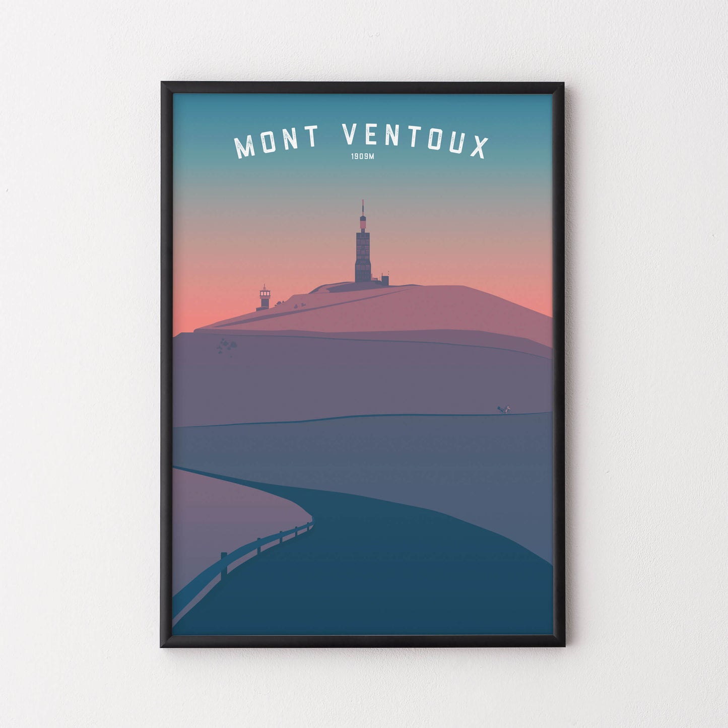 Mont Ventoux – Poster – The English Cyclist